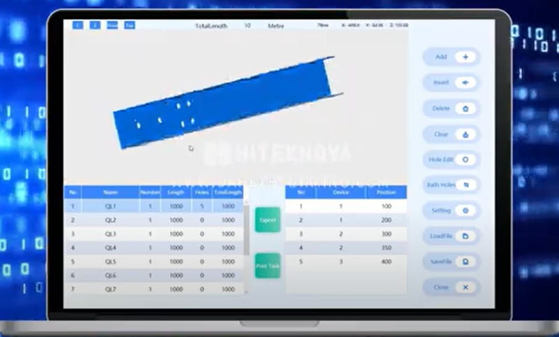 Quick input Software For CZ Purlin Roll Forming Machine