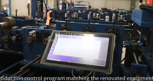 Hiteknova Third Generation Intelligent Purlin Machine Control System