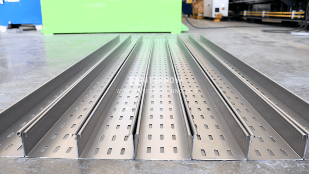 Automatic Cable Tray Roll Forming Machine CU600
