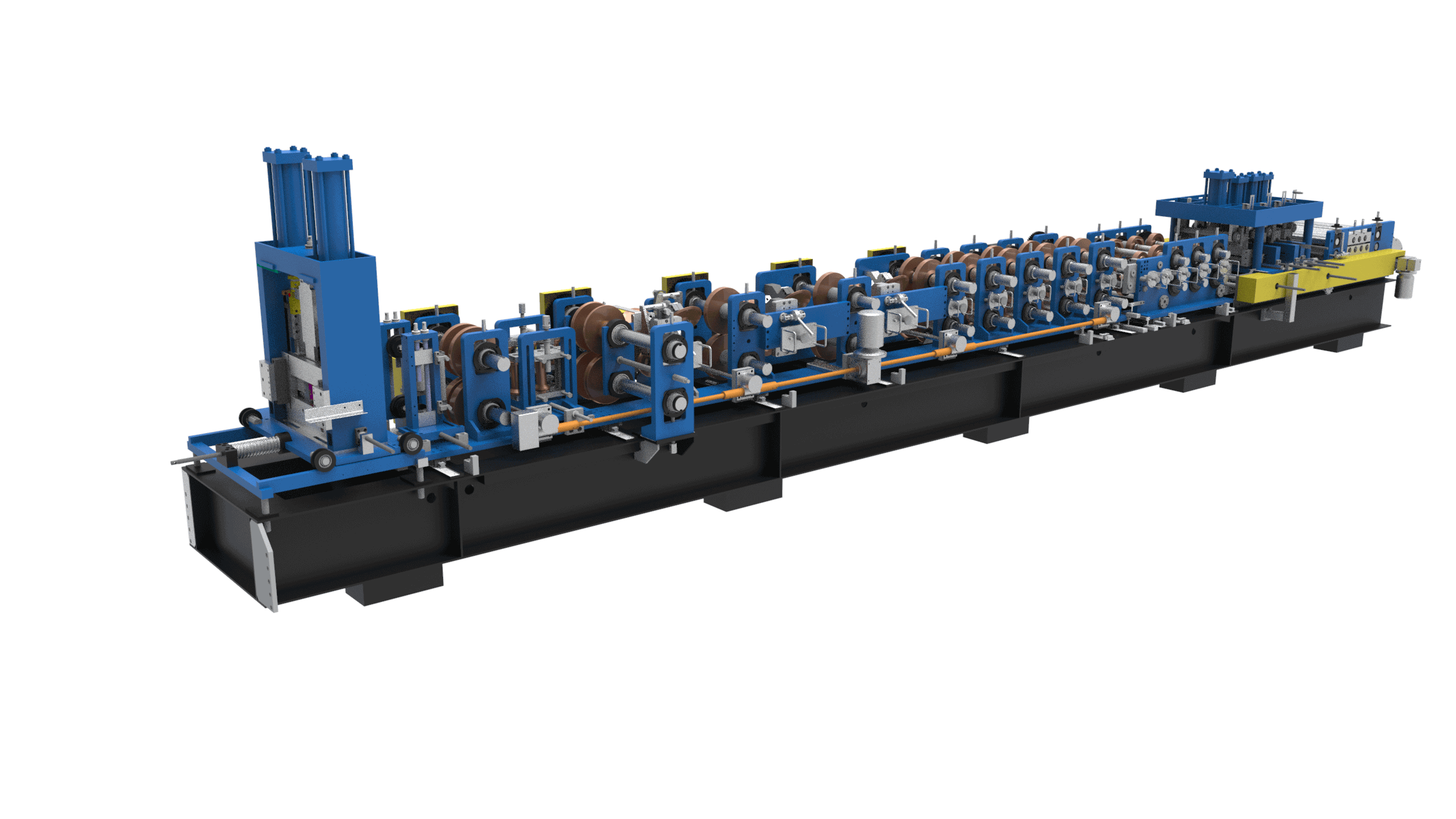 Máquina formadora de rollos intercambiables CZ Purlin SX20