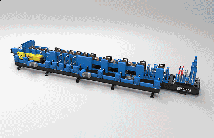 Petit pain automatique de Purlin de C / Z formant la machine FX350