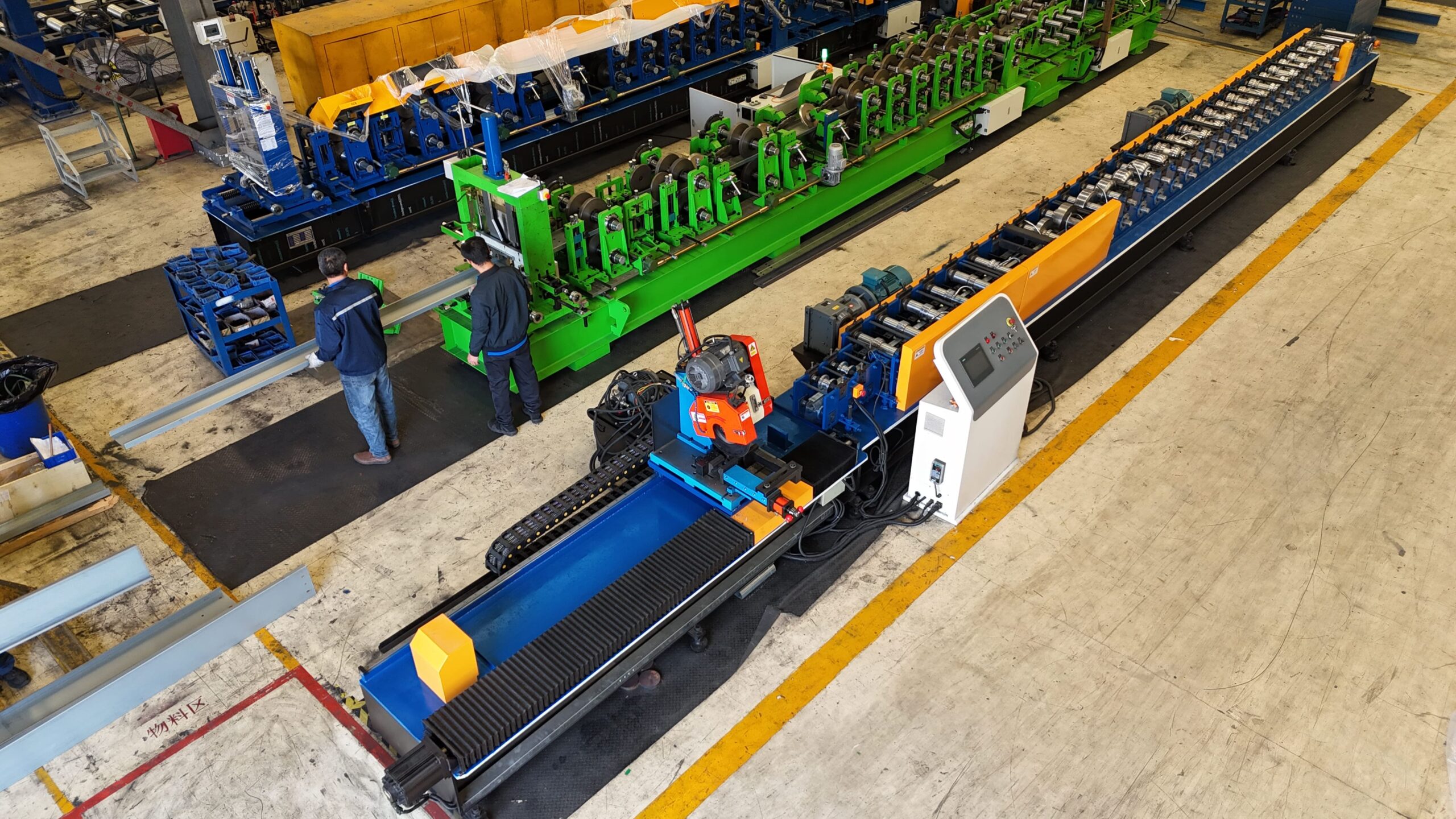 Lock Seam Roll Forming Machine