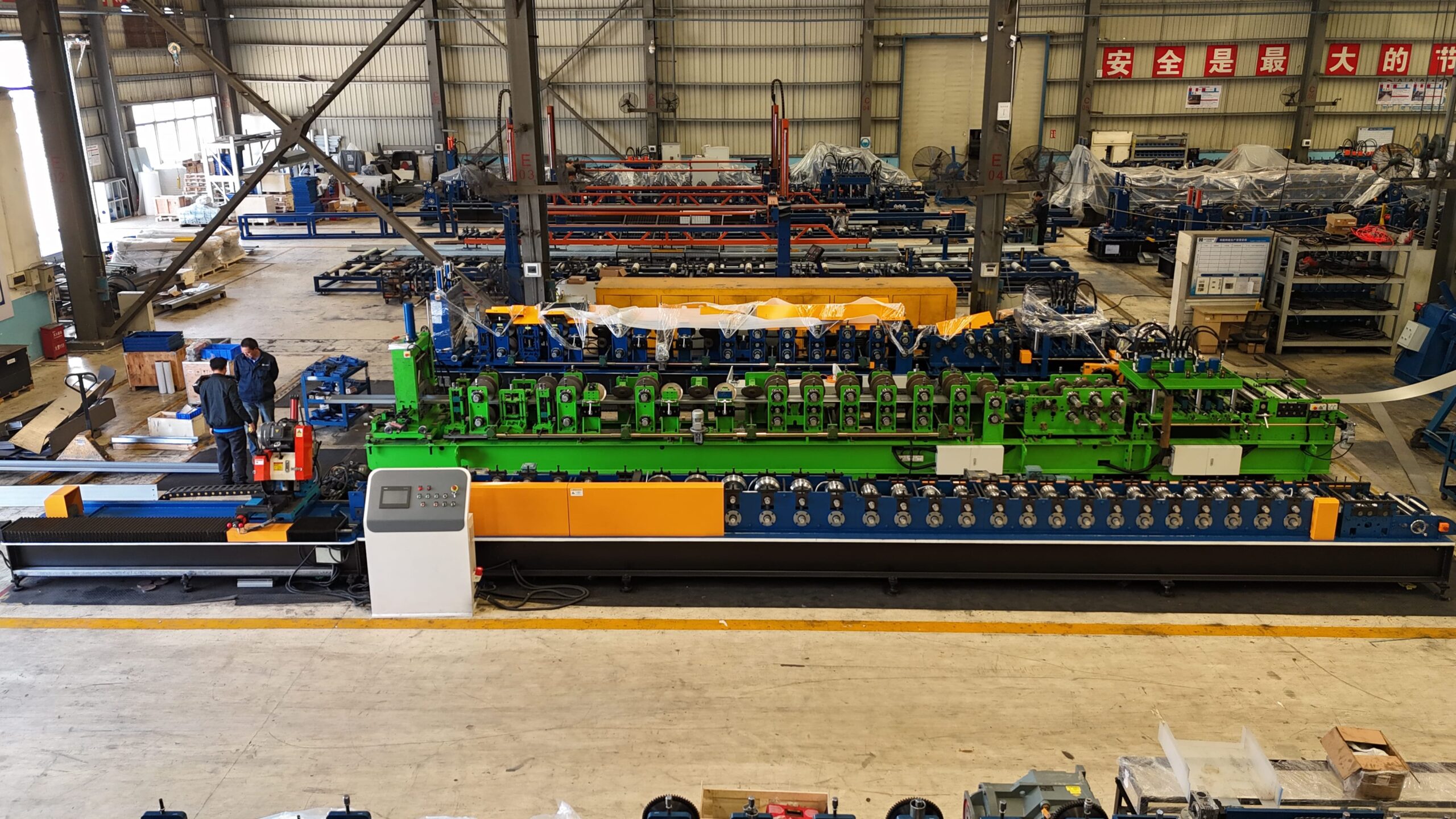 Lock Seam Roll Forming Machine