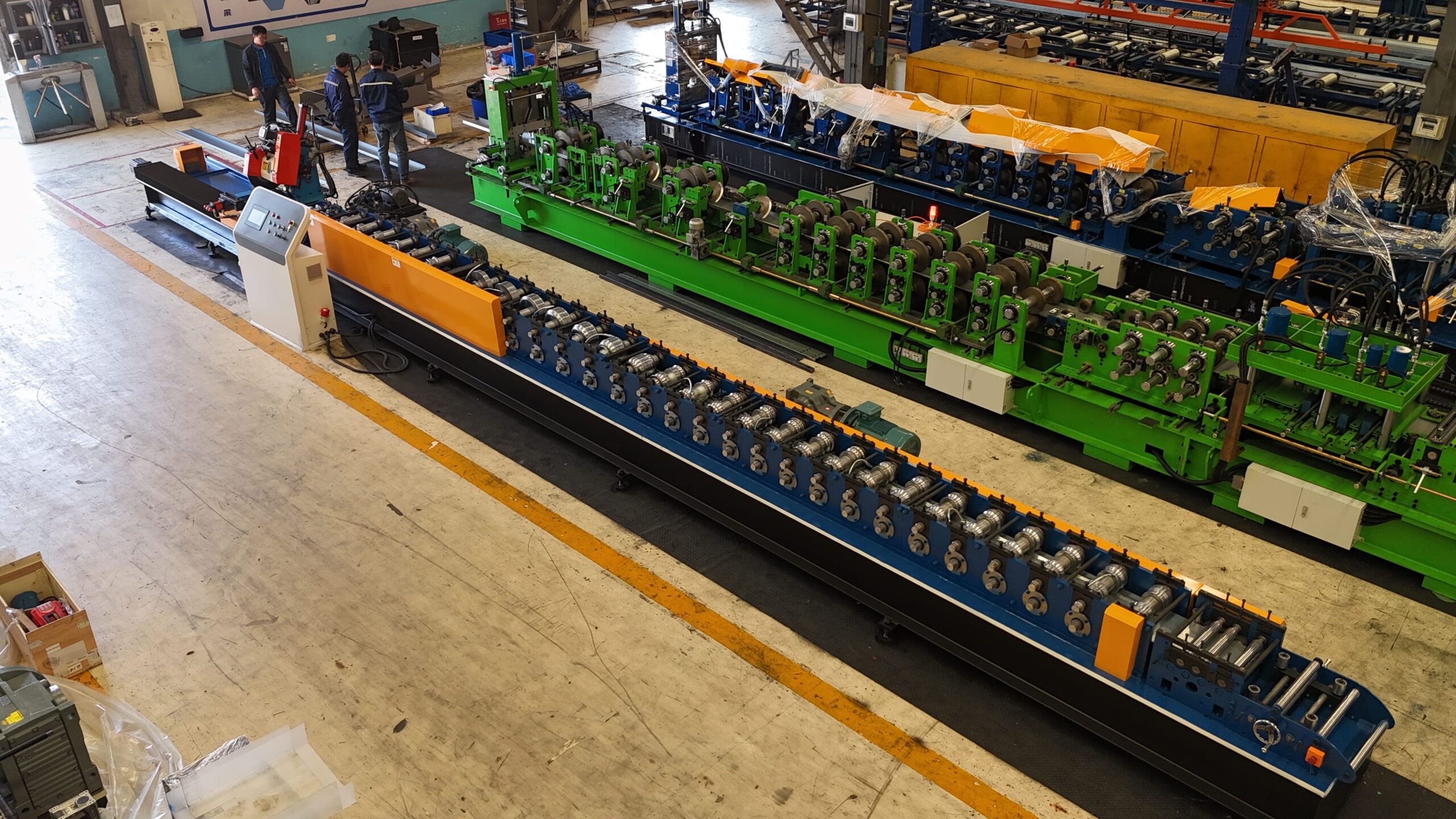 Lock Seam Roll Forming Machine