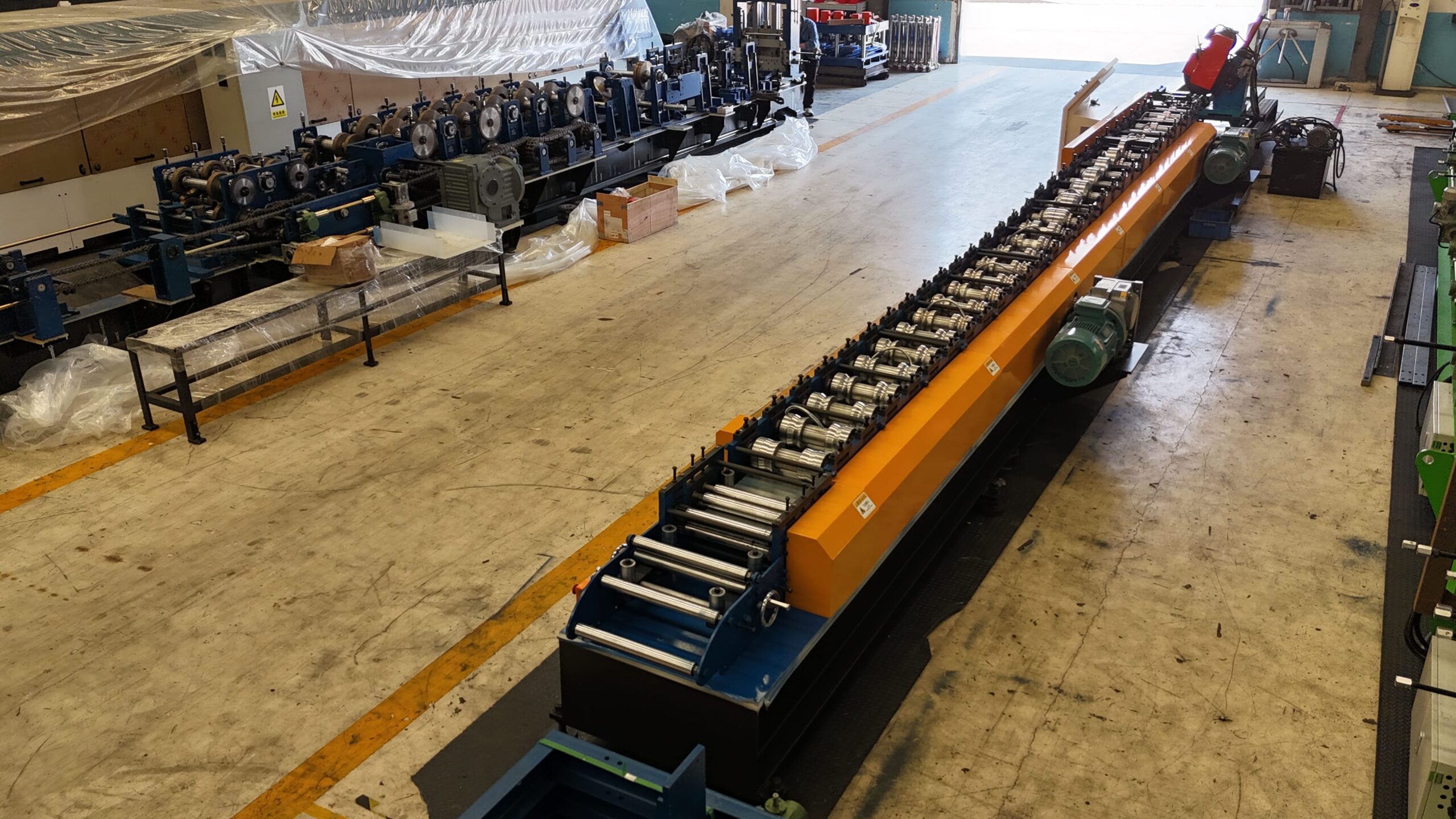 Lock Seam Roll Forming Machine