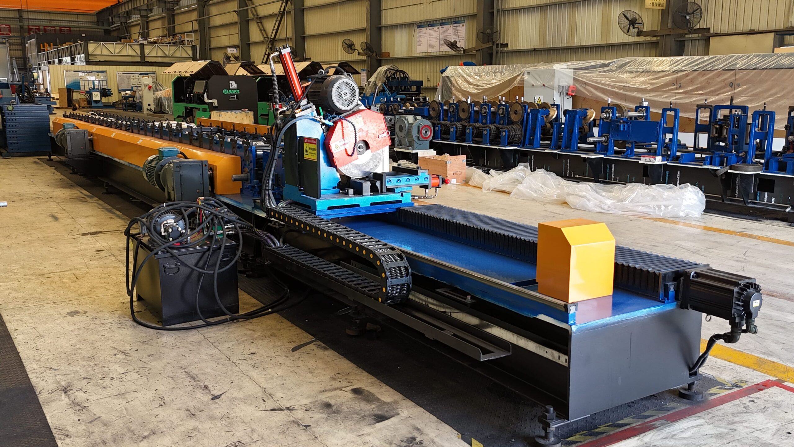 Lock Seam Roll Forming Machine
