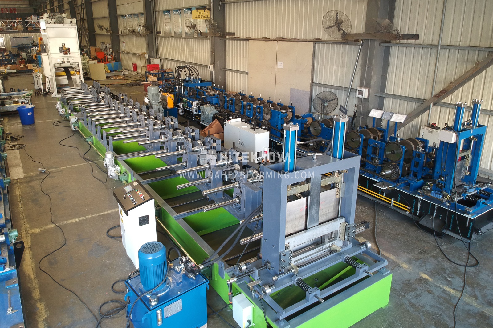 Automatic Cable Tray Roll Forming Machine CU600