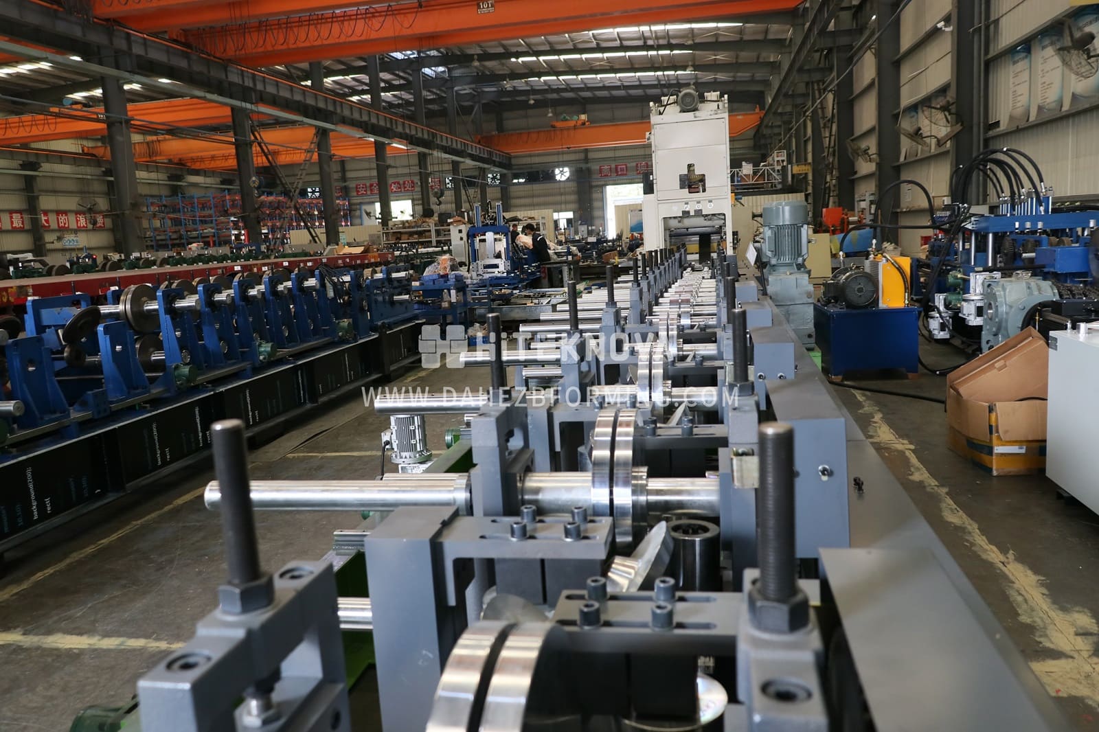 Automatic Cable Tray Roll Forming Machine CU600