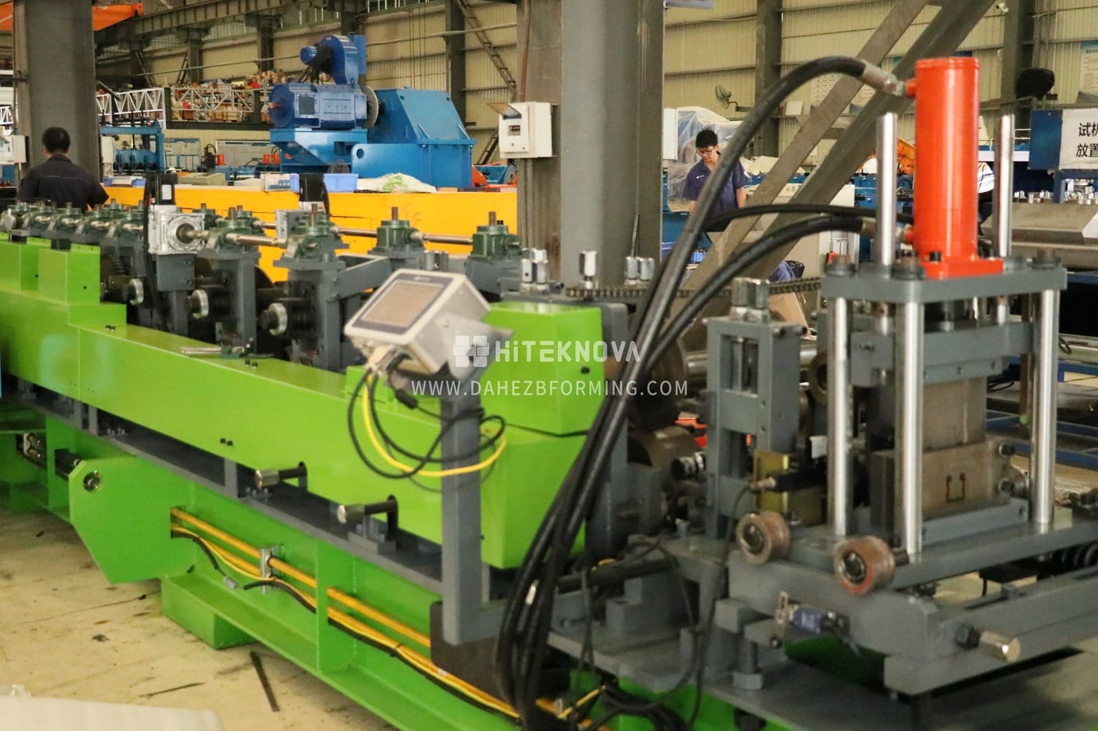 Dahezb solar strut channel roll forming machine