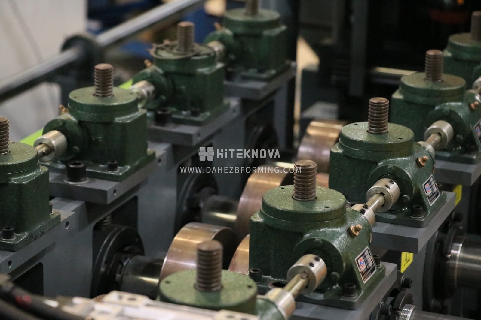Dahezb solar strut production line in operation