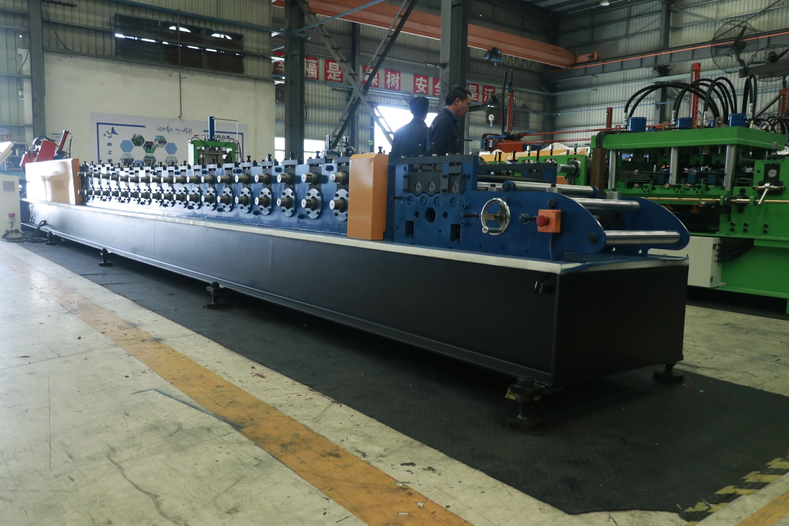 Lock Seam Roll Forming Machine