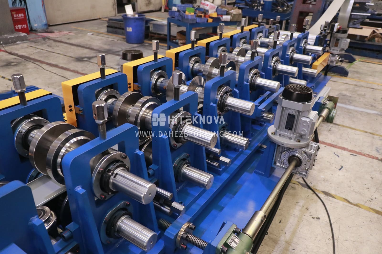 Automatic Solar Strut Channel Roll Forming Machine RM41