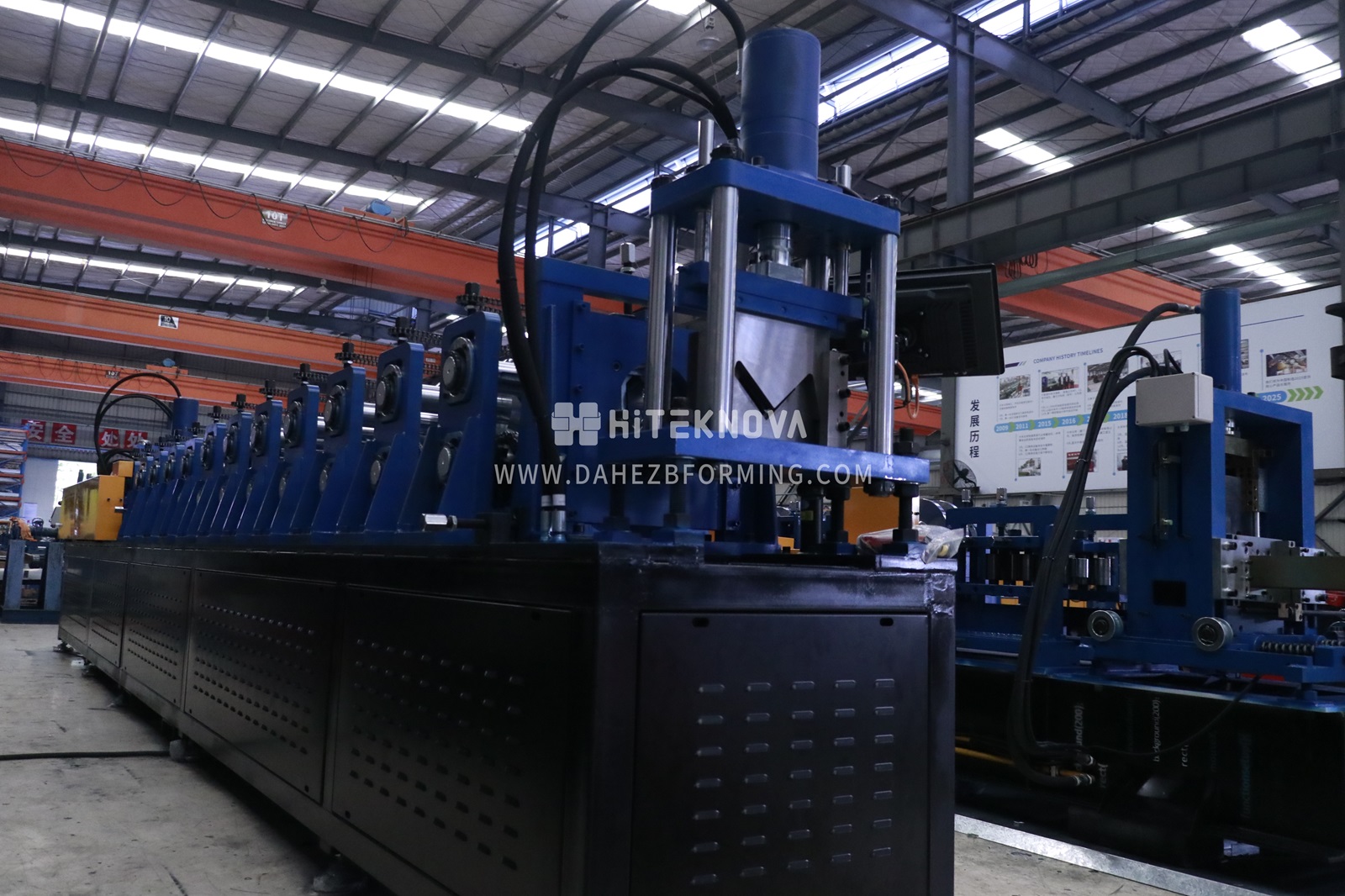 DH-V100 Heavy-Duty Angle Steel Roll Forming Machine