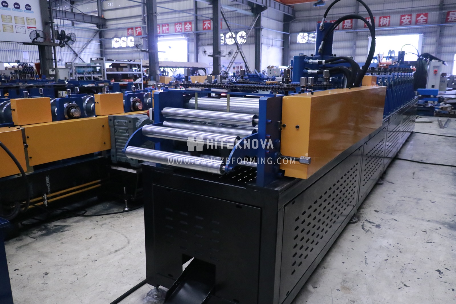 DH-V100 Heavy-Duty Angle Steel Roll Forming Machine