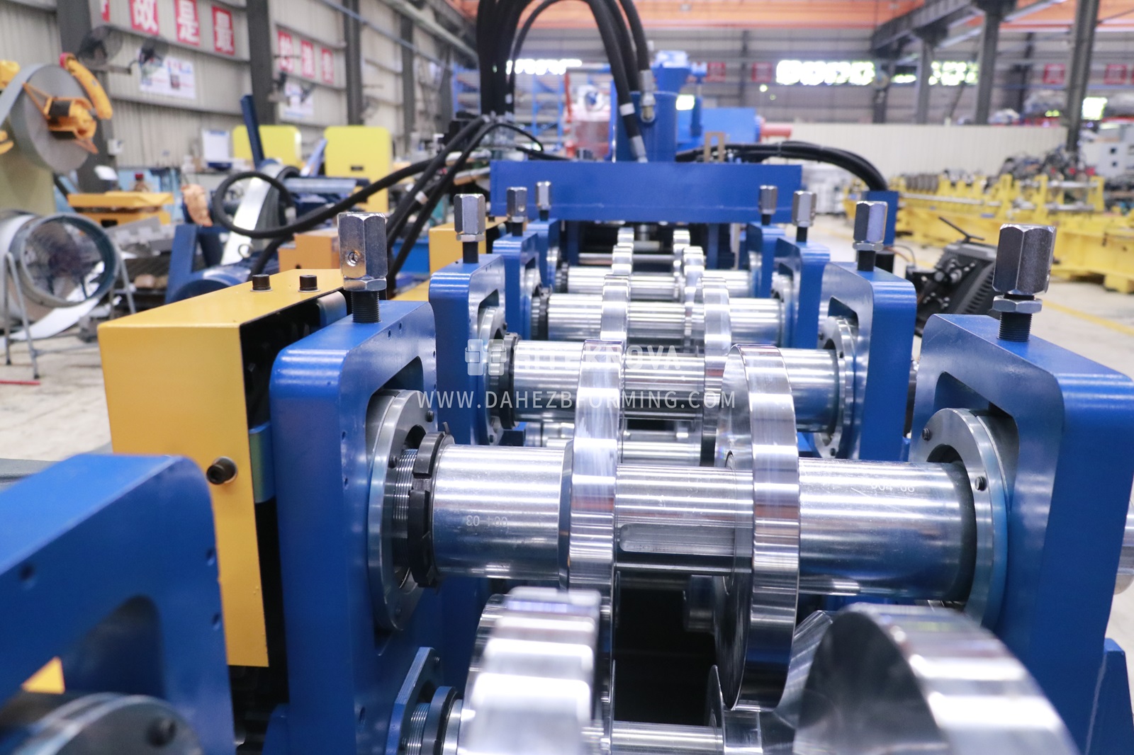DH-V100 Heavy-Duty Angle Steel Roll Forming Machine