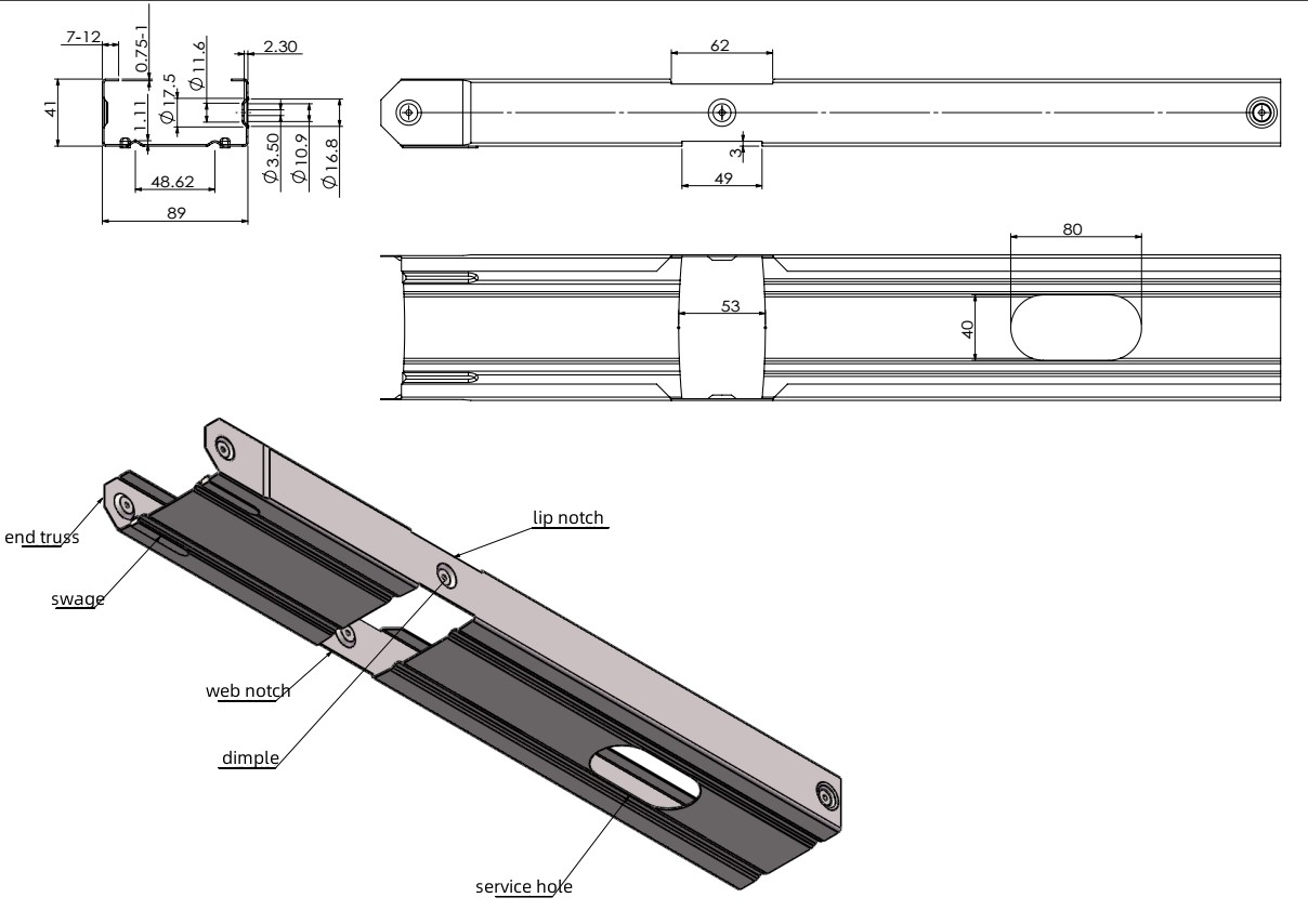 Portable Light Gauge Steel Framing Machine Q5