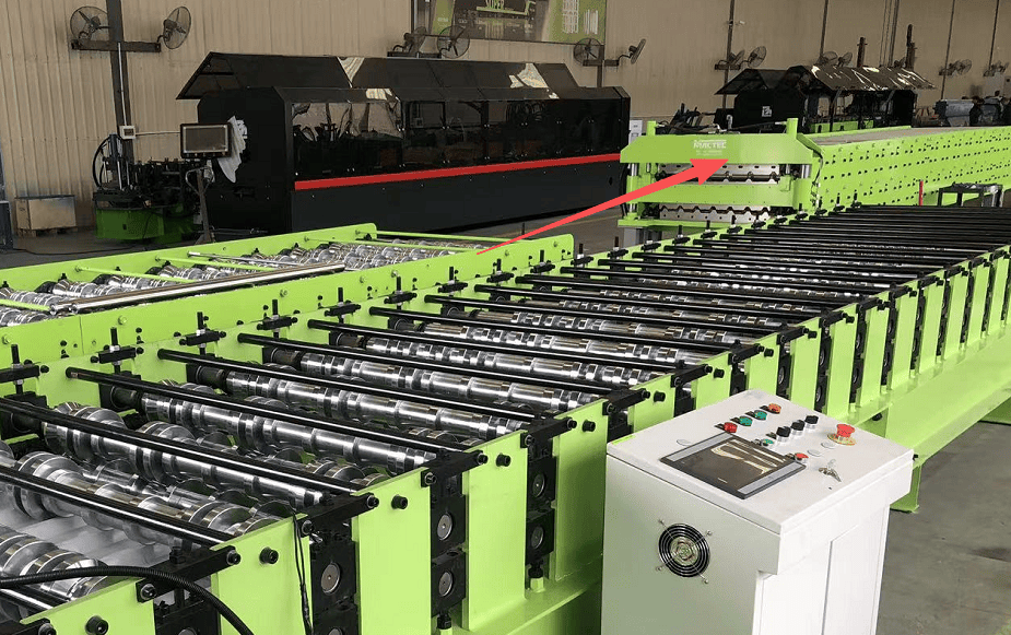 Roofing & Wall Panel Roll Forming Machine