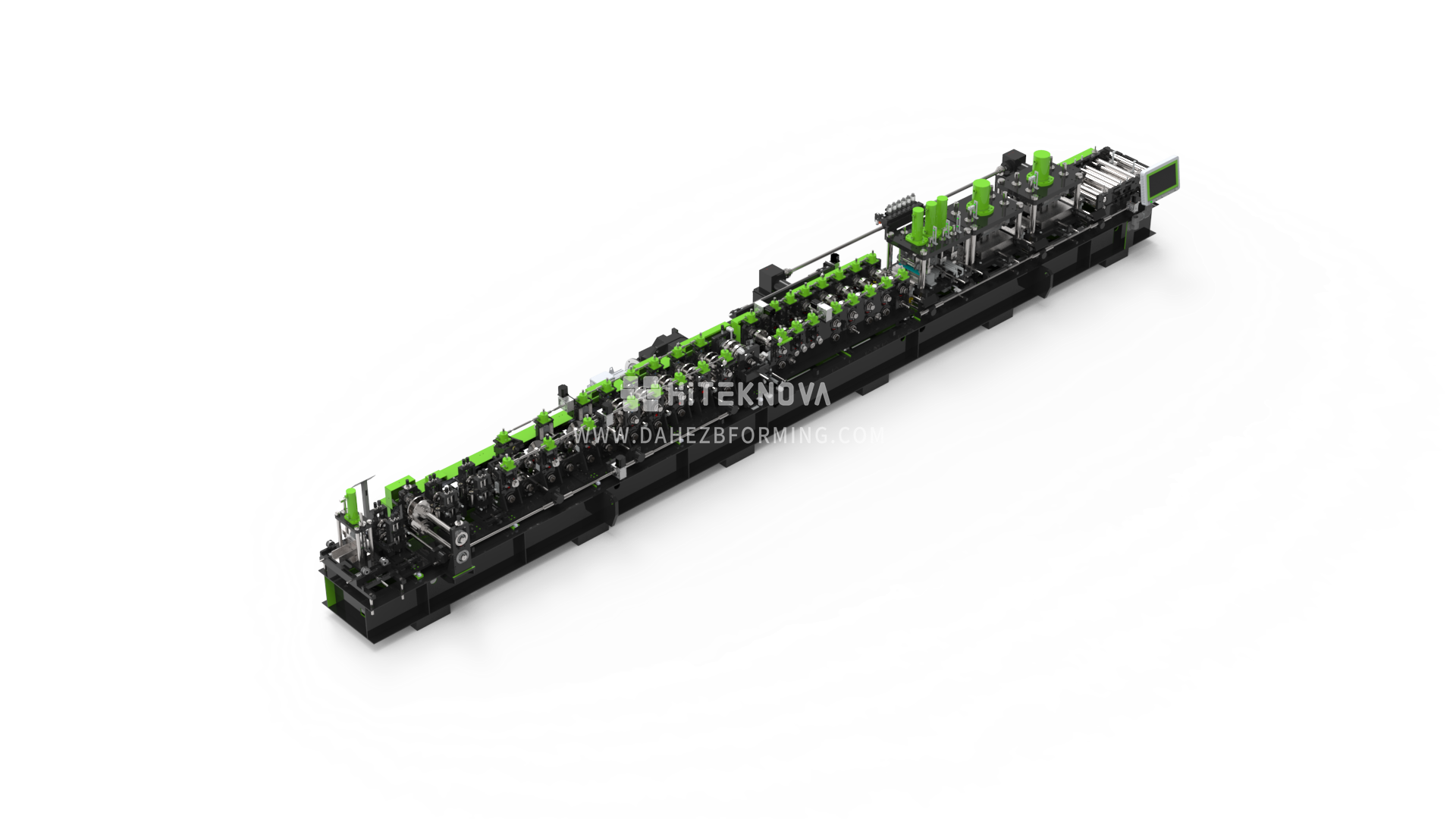 HITEKNOVA PV10 Solar Mounting Bracket Production Line